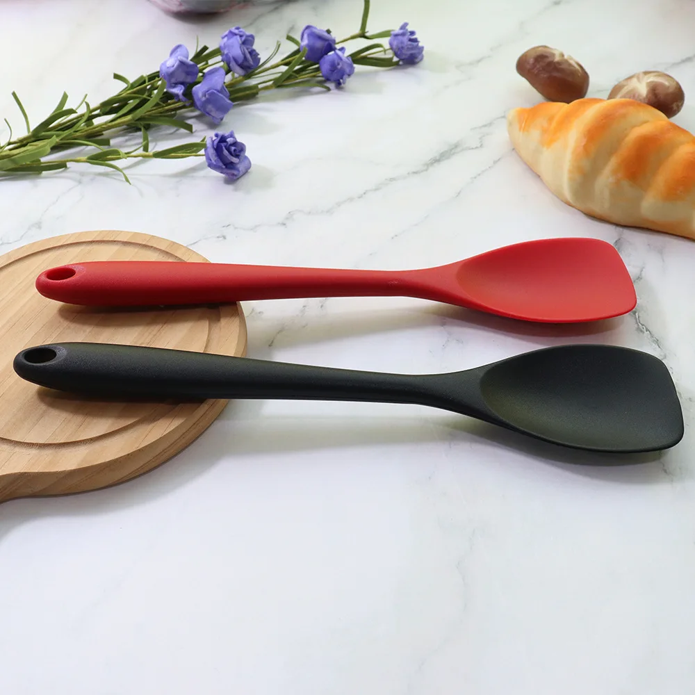 duobenshi silicone spoon Food grade non-stick skillet spatula mixing salad Household kitchenware wholesale