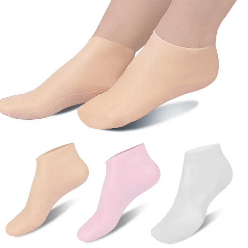 Wholesale Silicone Sock Lady Health Foot Care Spa Gel For Women Moisturizing Foot Socks