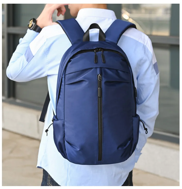 Waterproof Nylon Laptop Man School Backpack High Quality Designer Business Double Strap Bag Teenage Durable College Backpack