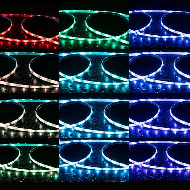2023Hot-Selling Home Tuya Wifi IP65 Flexible Waterproof LED Strip Light Strip LED Light RGB
