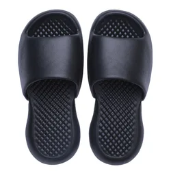 Оптовая продажа, модные Нескользящие резиновые тапочки на толстой подошве для женщин и мужчин