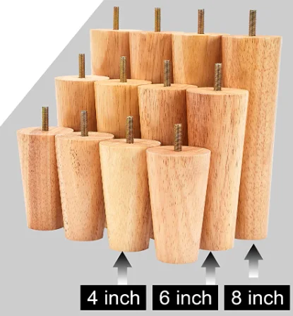 New Design Factory Direct Odm Oem Antique Sofa Parts Table Wooden Legs Base Parts For Furniture Accessories