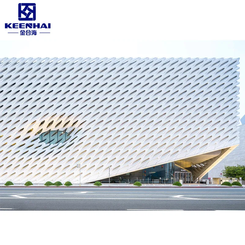 Фасадные панели, новый дизайн, внешние металлические фасады, огнестойкие декоративные перфорированные панели