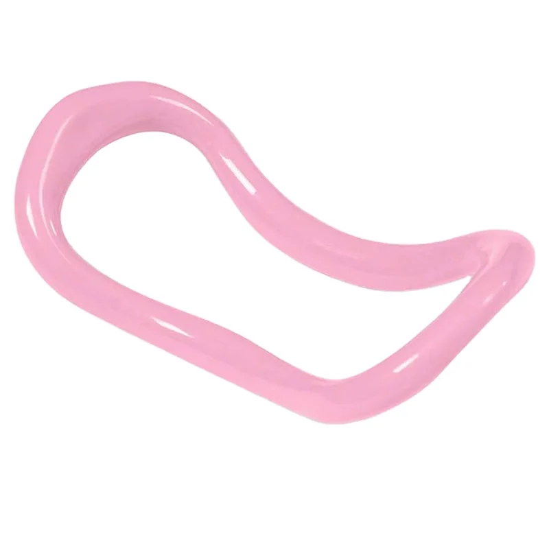 Factory directTPE plastic fitness yoga tensioner design stretching training elastic band multifunctional ring yoga ring
