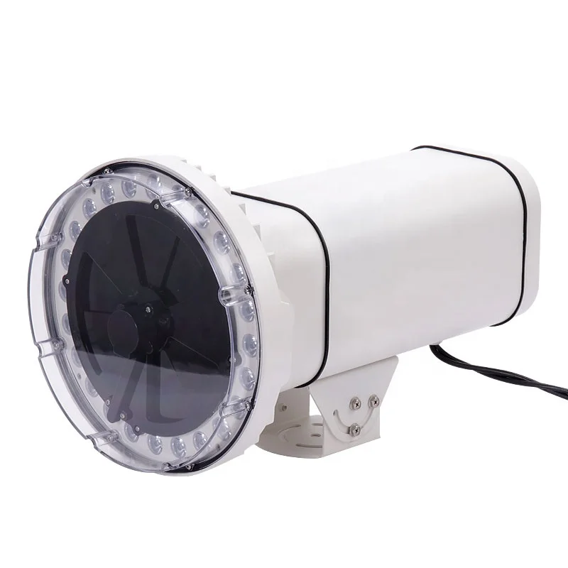 Автомобильная инфракрасная ксеноновая вспышка светодиодный источник света Прочный Алюминиевый датчик для тела белый красный светящийся LPR ANPR распознавание номерного знака