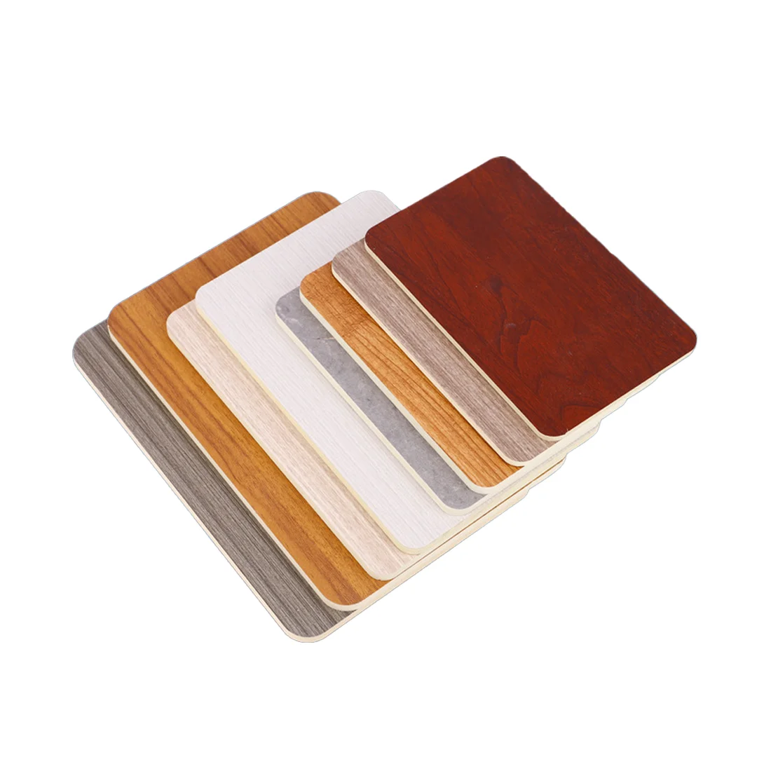 Metal Texture WPC Wall Panel Interior Decoration Bamboo Charcoal Wood Veneer waterproof