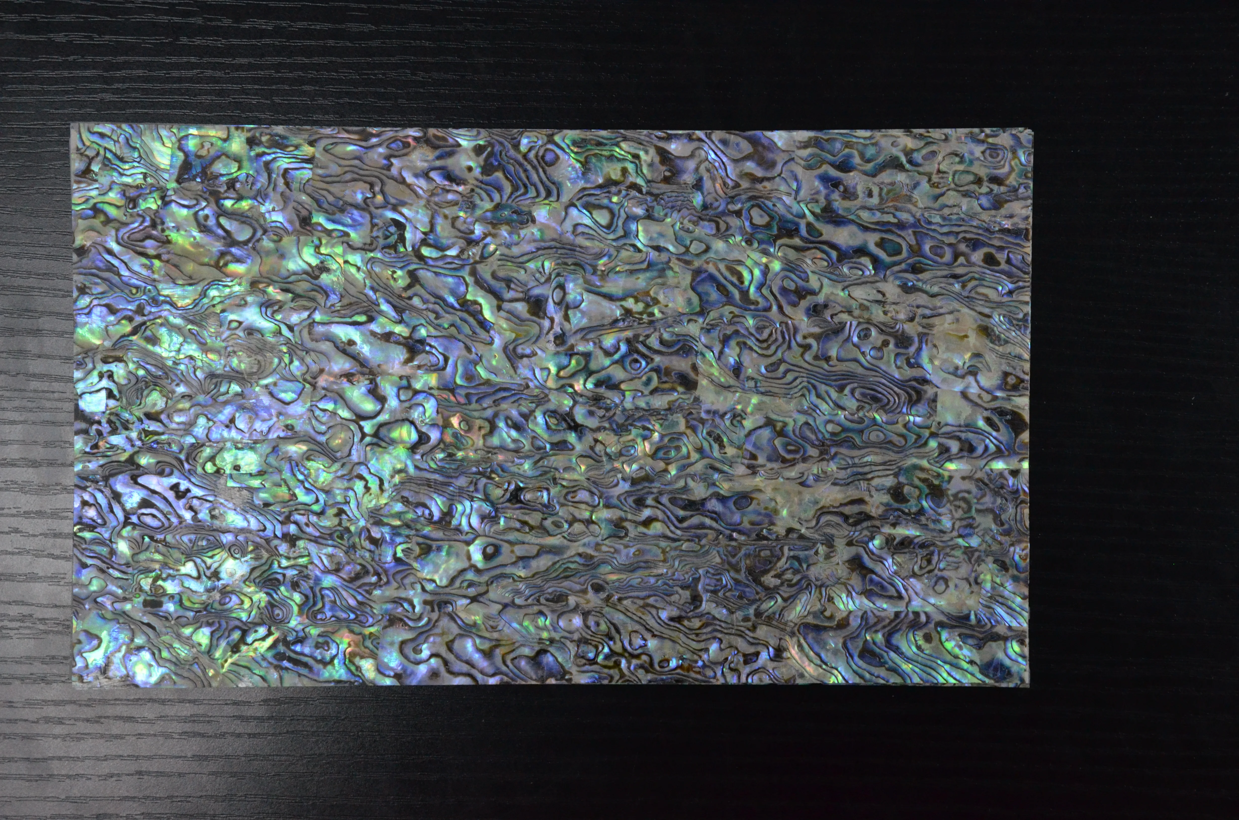 Customizable Mother of pearl shell veneer paua abalone paper laminate shell sheet DB-029