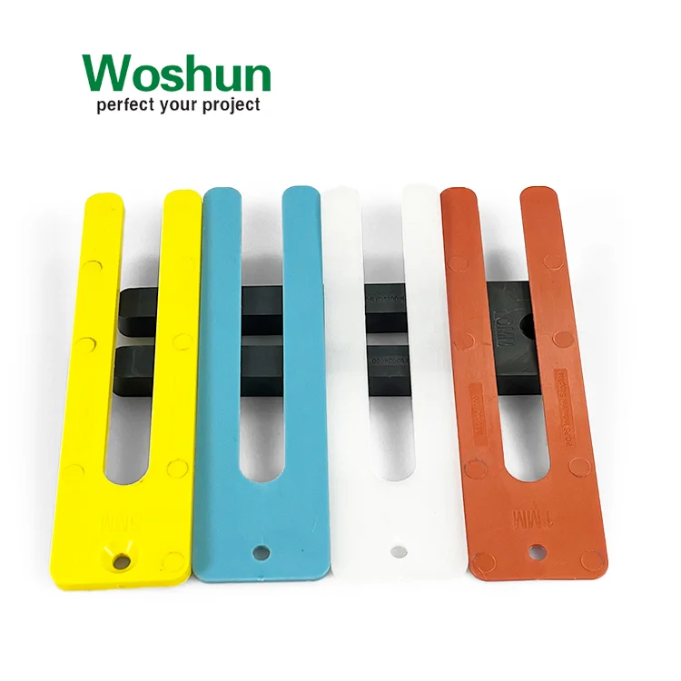 140x38mm Plastic Shim Wedges Factory Wholesale Glazing Packer Spacers Composite Wedge Shims Plastic Shim Plate for Window Door