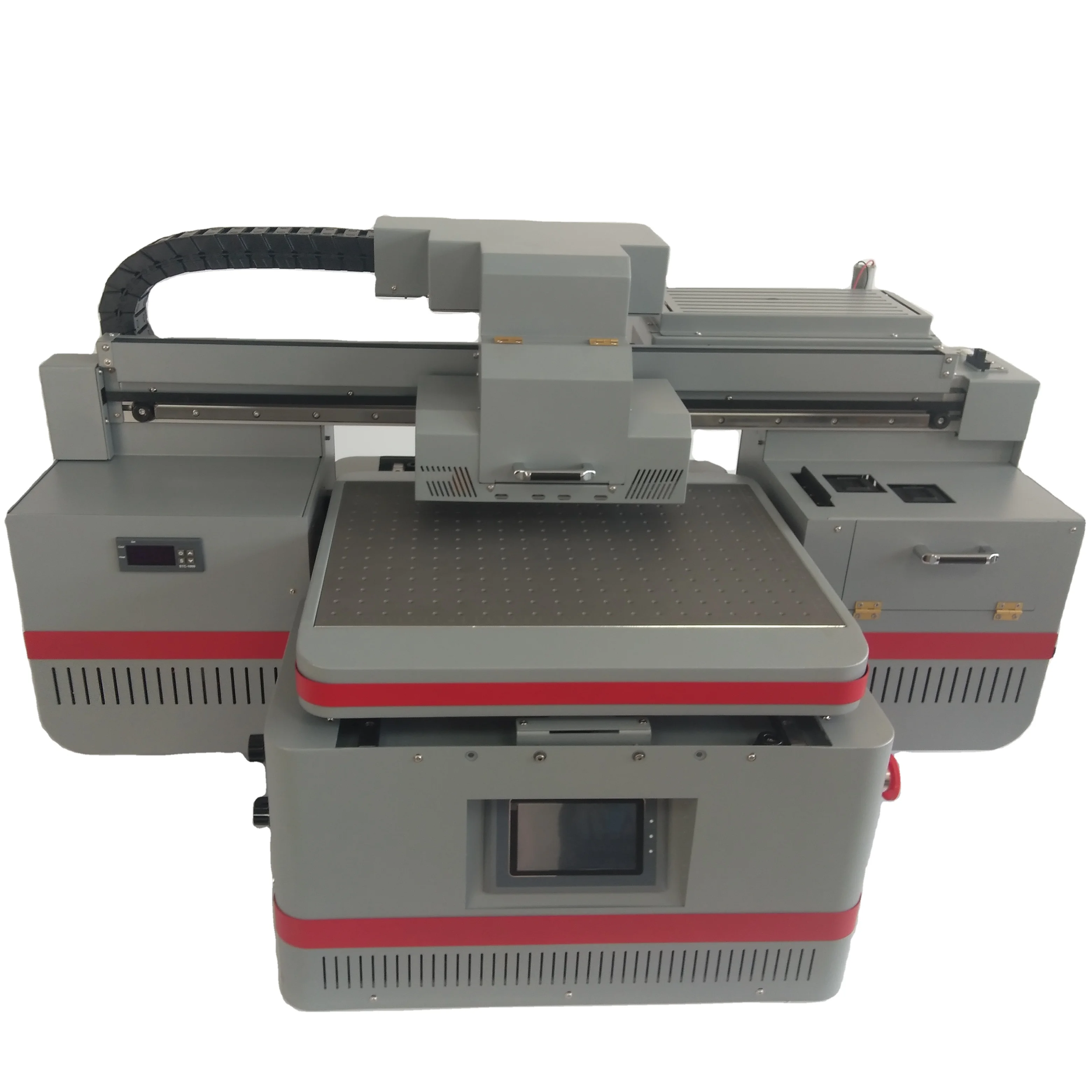 High Resolution and Fast Speed Cmyk White and Varnish 3040  A3 Size Flatbed UV Printer UV Printing Machine