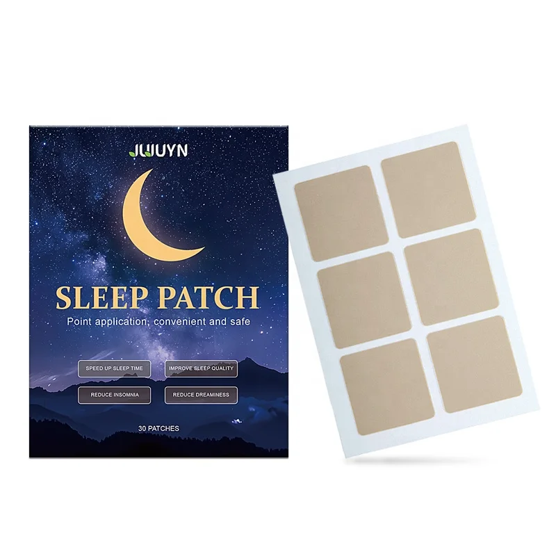2024 Hot Selling Melatonin Patch Relaxium Sleep Aid Help Sleeping Plaster Essential Oil Sleep Patch