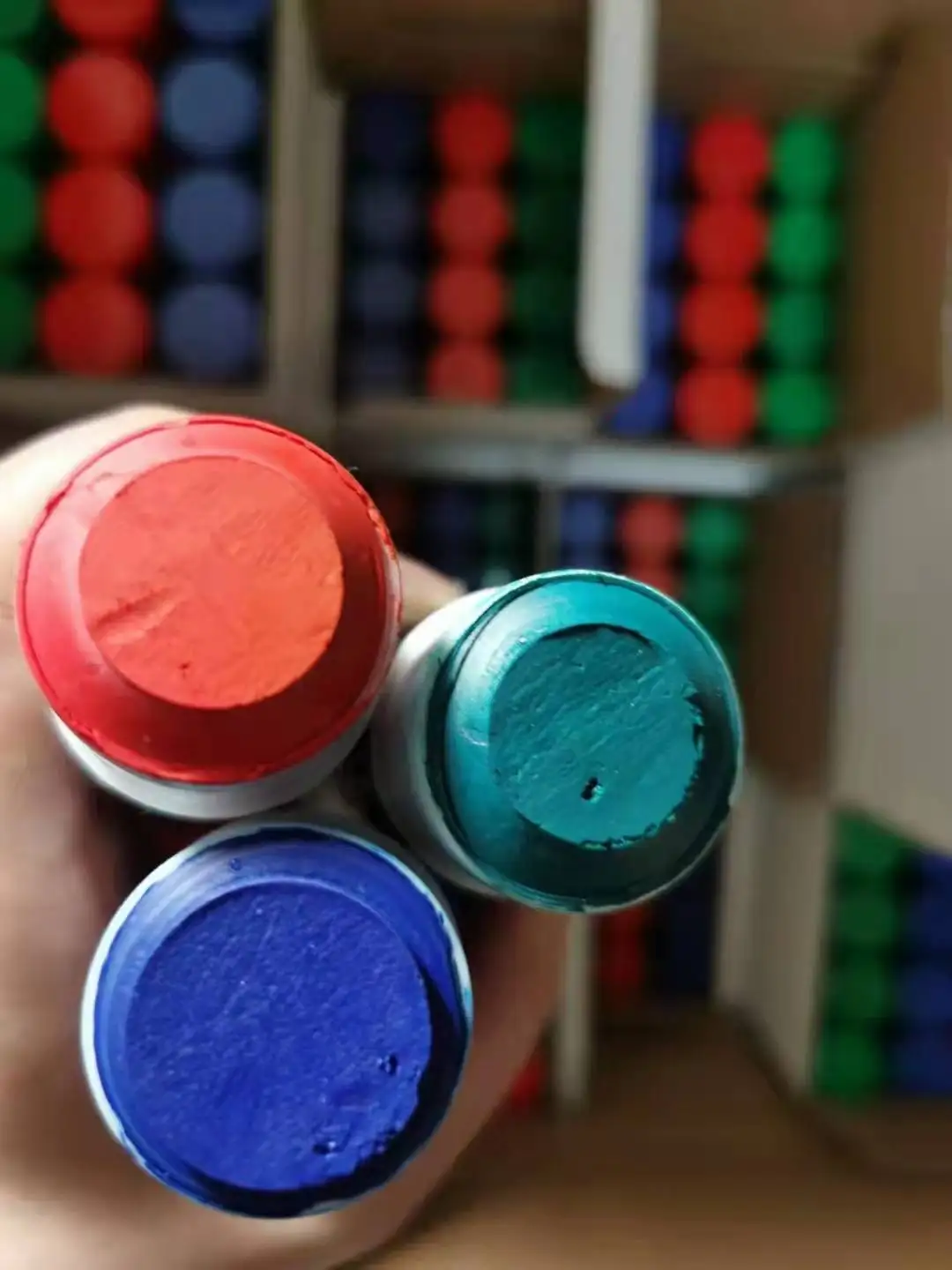 wholesale farm veterinary livestock soft wax crayon pen animal tags for sale crayon marker pen for pig animal body tag