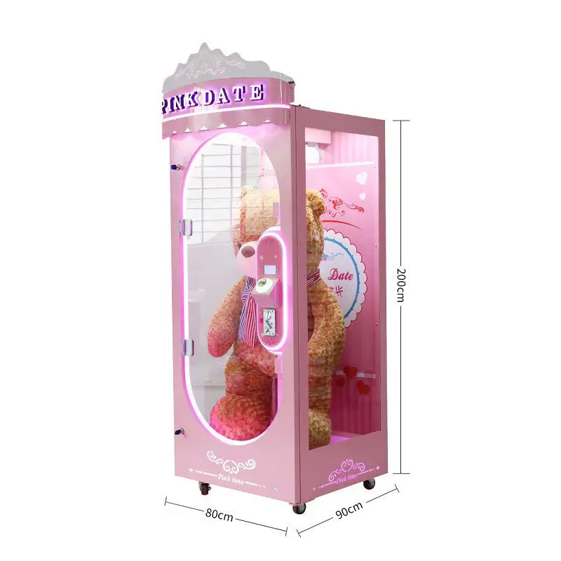 Neofuns Coin Operated Games Barber Cut Prize Machine Pink Date Scissors Gift Machine