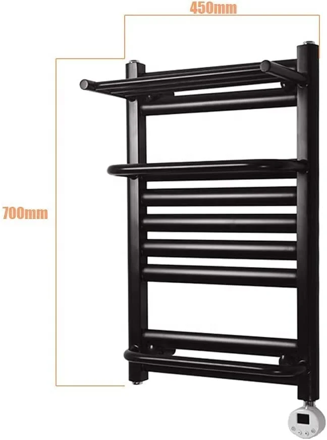 Factory sale energy-saving heating electric towel rack towel heater drying rack bathroom shelf