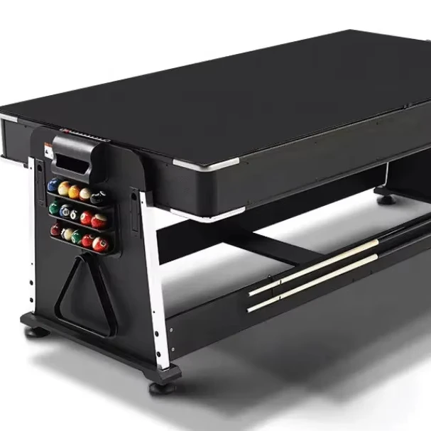 high quality 4 in 1 Multi Game Billiard Table Set Indoor Sports 7ft with Pool / PingPong / Air Hockey / Dining Top Combo