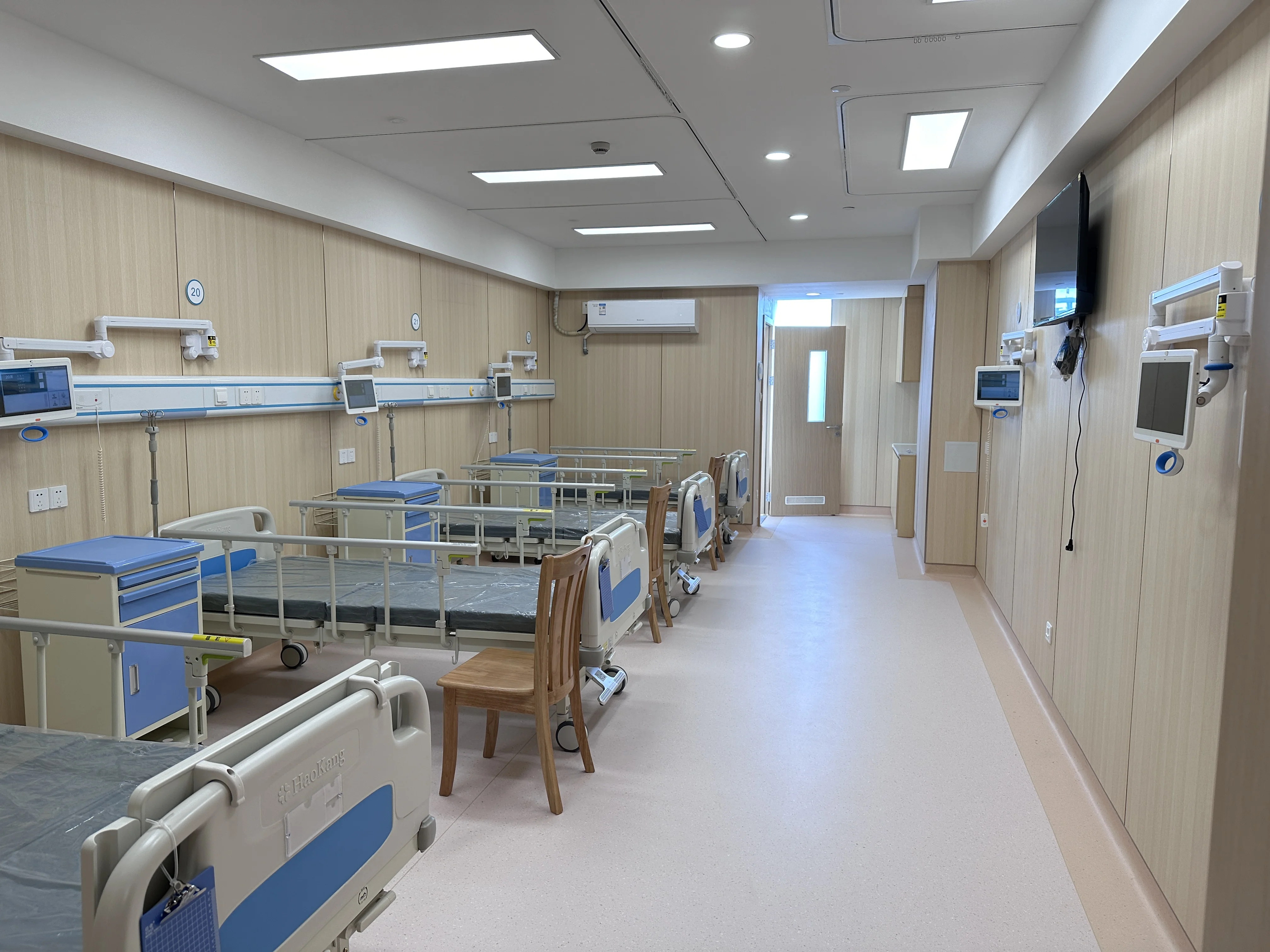 wall decoration recycle pvc plastic sheets for hospital