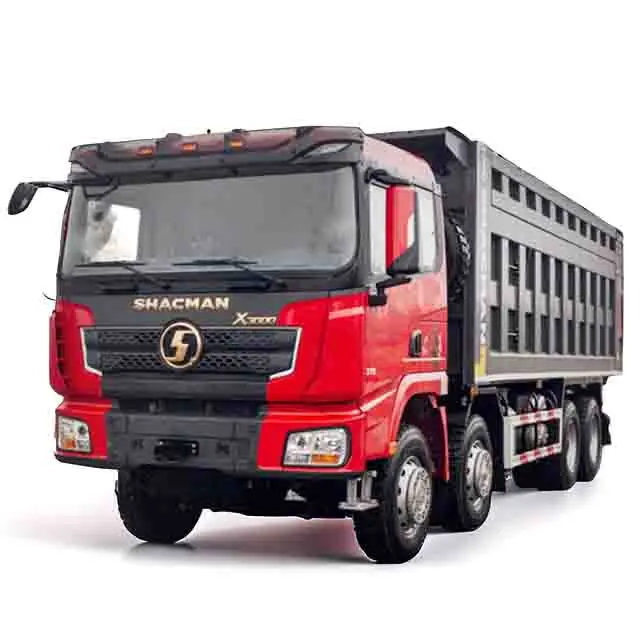 Heavy duty truck Shacman Delong 8x4 used tipper truck 40 ton dump truck 12 wheels for sale