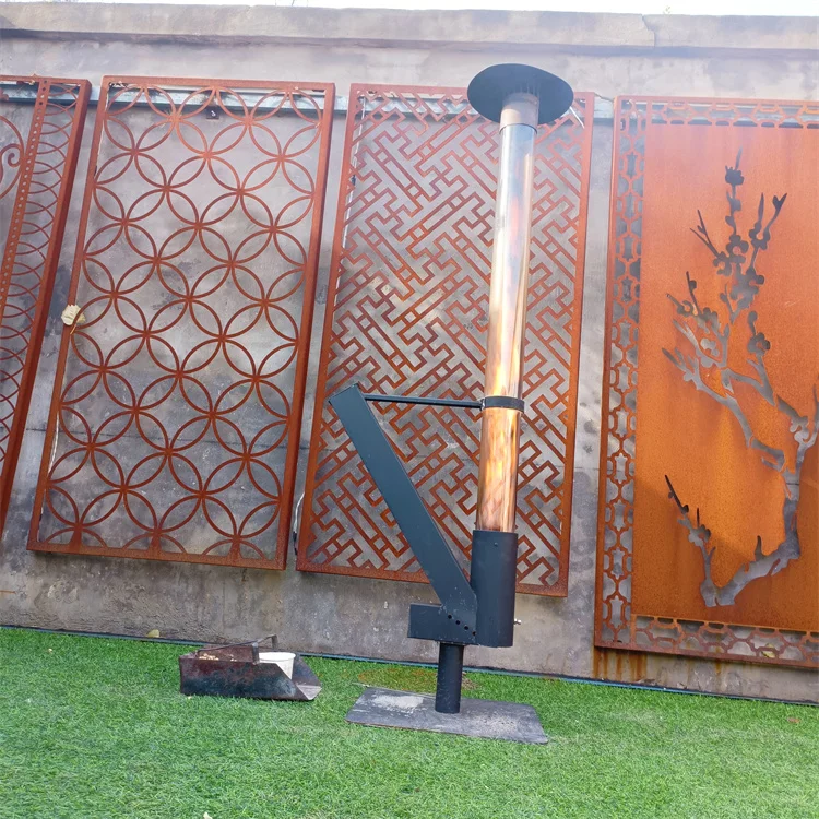 Outdoor Portable Wood Pellet Heaters Freestanding Garden Patio Heater wood pellet heater