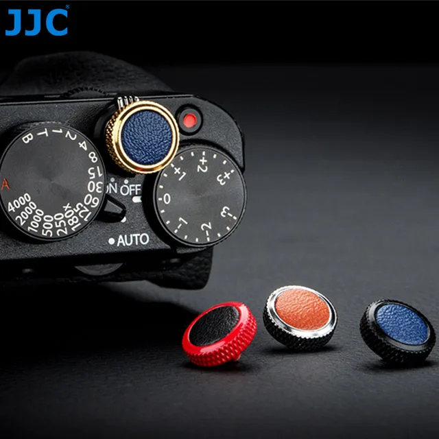 JJC SRB-BK BROWN Camera Soft Shutter Release Button For Fujifilm X-T2/X-T10/X-T20/X100/X100S/X100T/X100F/X10/X20/X30 etc