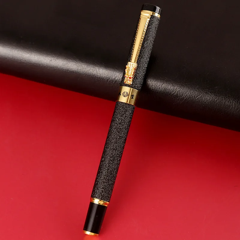 SY255 Newest Arrival Delicate Luxury Fountain Pen Platinum Gold Arrow Clip Gold Plated Fountain Pens