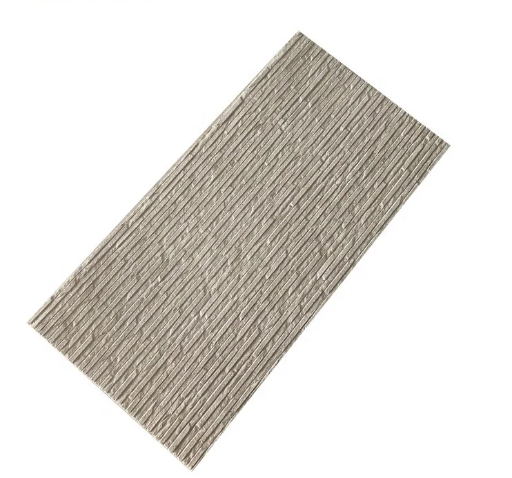 
Exterior Clay 3D Tile Outdoor Porcelain Flexible Stone Ceramic Wall Tile 