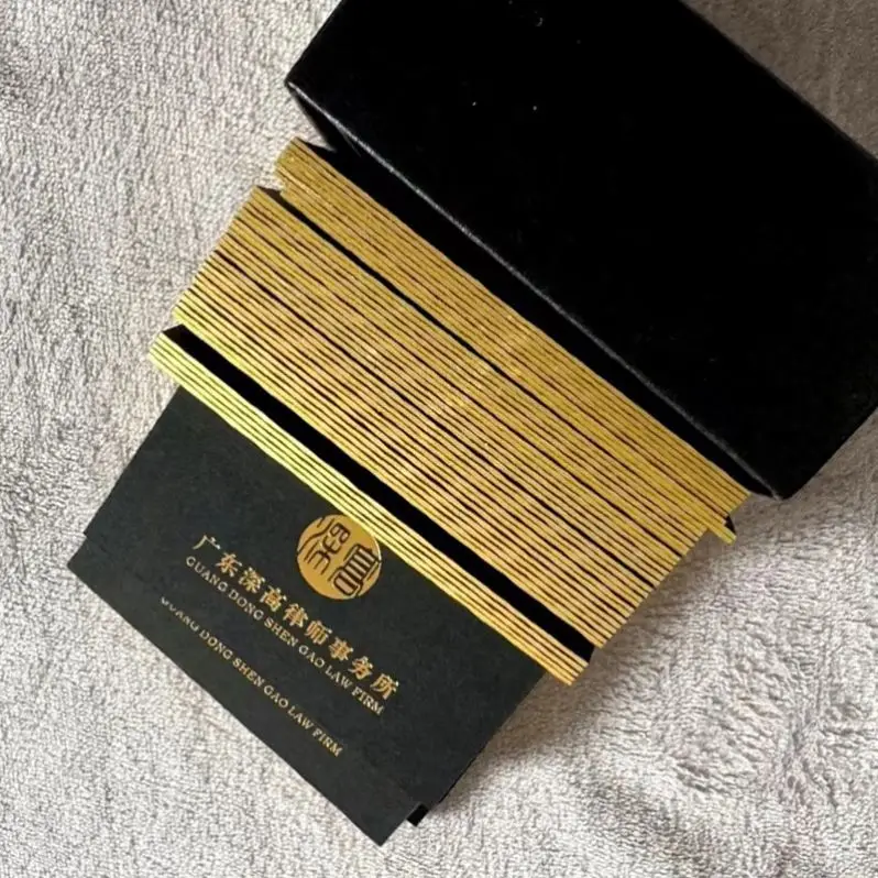 TG0834 logo custom eco friendly double sided printed matte professional business card print business cards printing