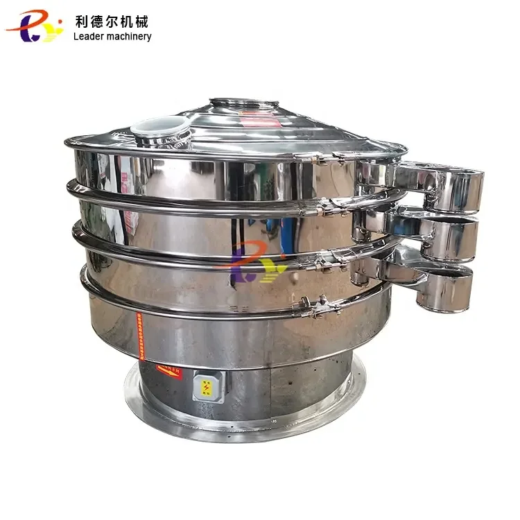 Vibro sieve powder sifter vibrating filter rotary vibration screen machine