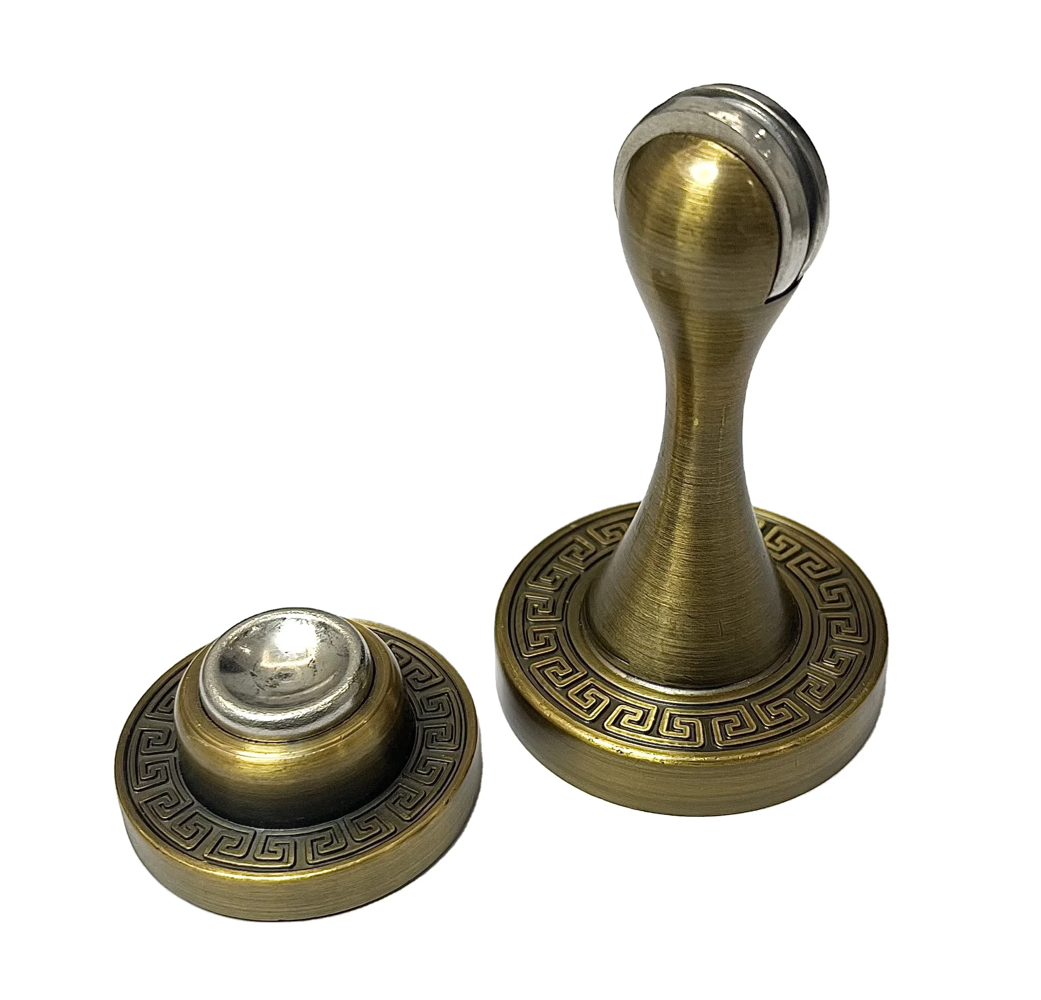 Заводская распродажа Современная мощная магнитная дверь из цинкового сплава Противоударная Внутренняя для гостиничной ванной комнаты или стены спальни