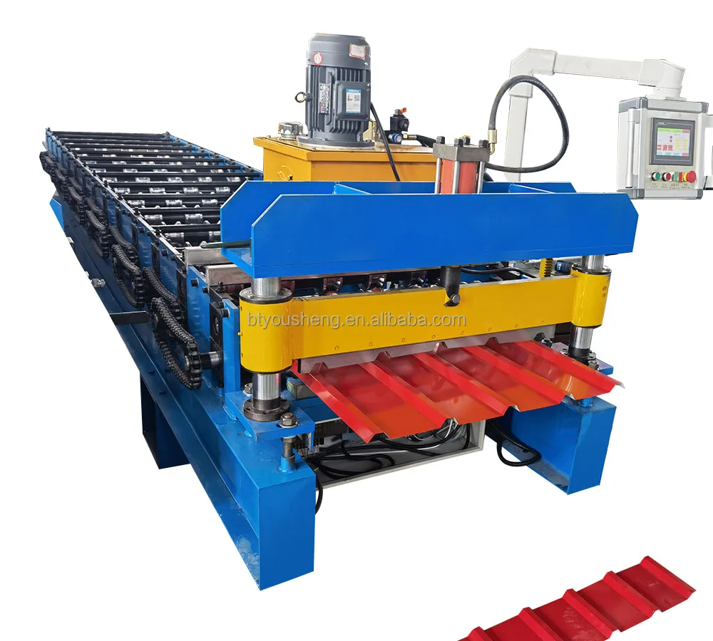 Best New Products 5 Rib Metal Roof Sheet Making Aluminium Roofing Sheet Making Machine