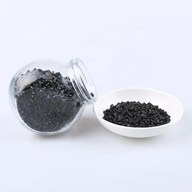 PP NDW 40T the black low temperture resistance plastic raw material particle