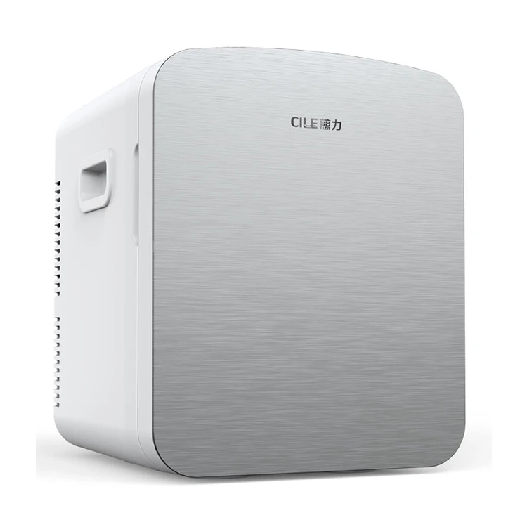 Двойной ручной дверной коммерческий дисплей маленький автомобильный холодильник