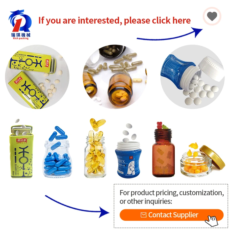 
New Patented 3-25mm Small Items Pharmaceutical Capsule Tablet Counting And Bottling Machine 