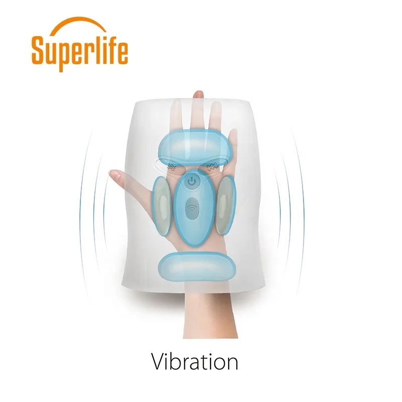 2023 best seller factory Air Compression Palm&Wrist&Hand Massager with Vibration and Heating with cheap price