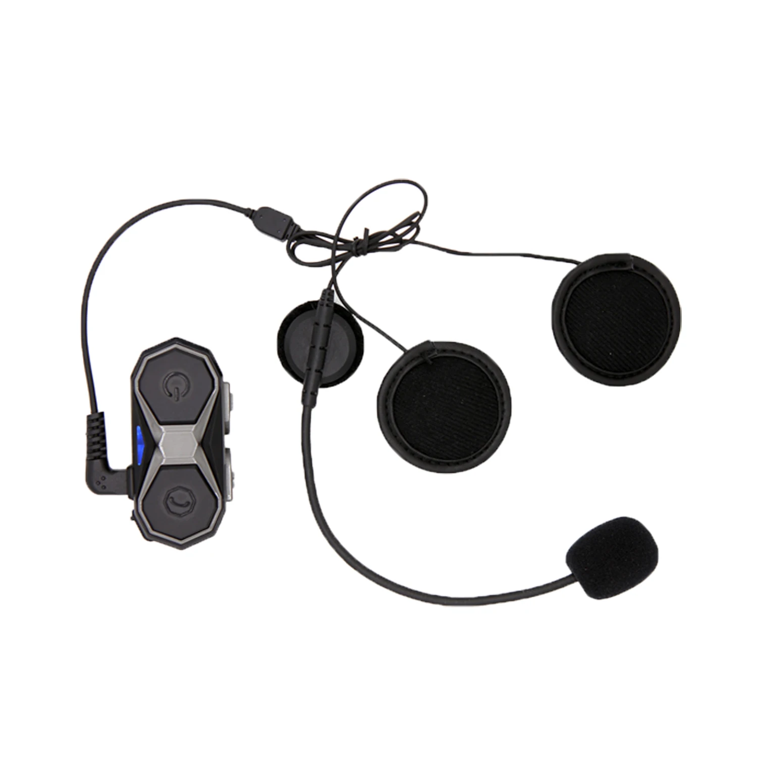 Certified WT005 motorcycle 1000m wireless intercom helmet headset