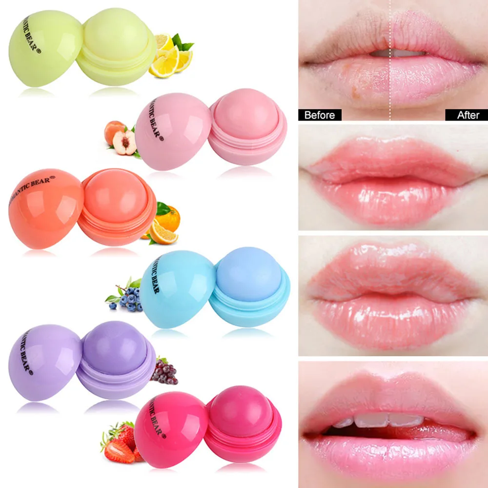 Skin Care Beauty Lip Care Vegan Organic Fruit Flavor Care Lpstick Jelly Multi Color Lip Balm For Moisturize Nourish Brighten
