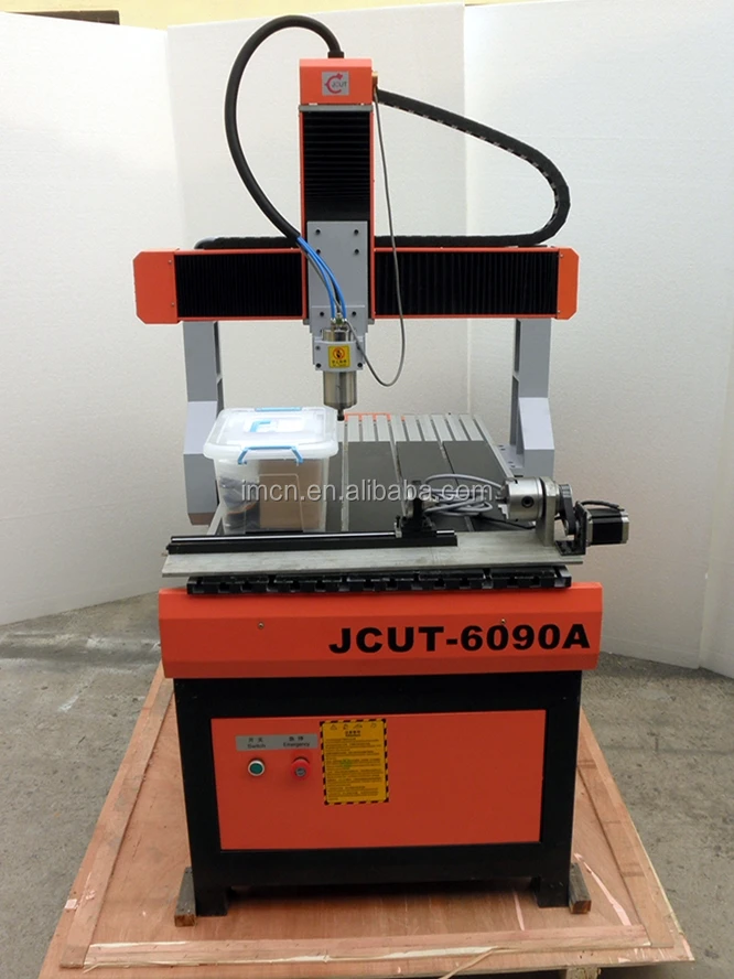 Best quality Mini desktop CNC Router 6090 for stamp wood stone cnc aluminum Engraving carving machine For Metal With Great Price