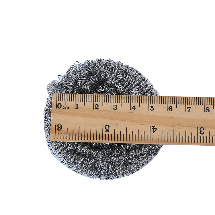 New Products Cheap Kitchen Wire Sponge Scourer Metal Stainless Steel Ball Machine Superior For