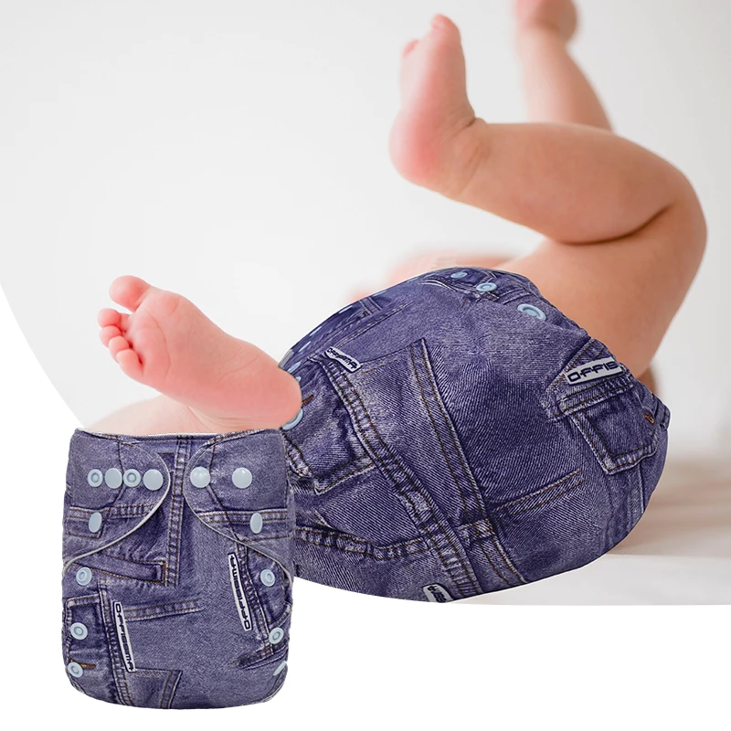 Ananbaby OEM/ODM Comfortable Suede Cloth Nappies High Elastic Double Gussets Baby Cloth Diaper Manufacturer