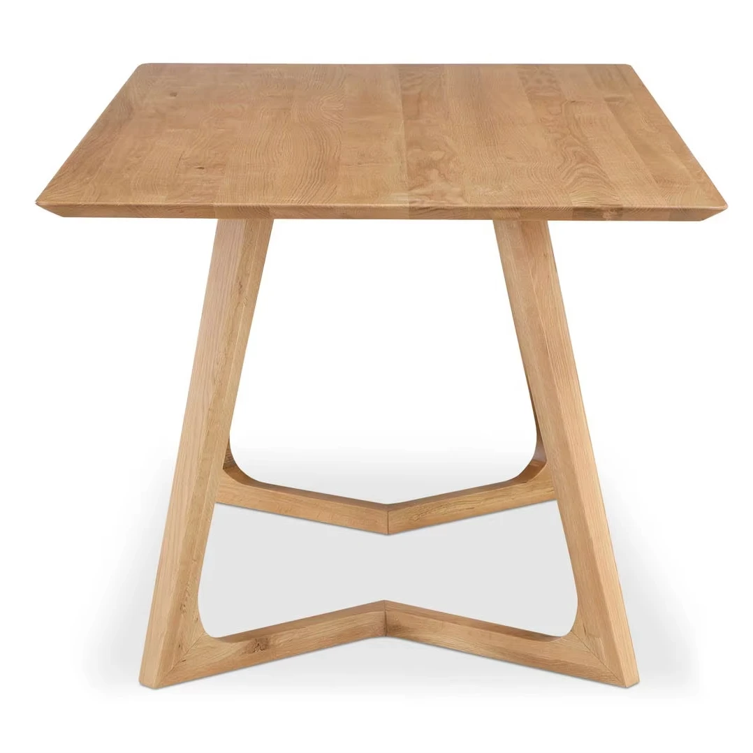 Luxury Wooden Rectangular Dining Table Set Dining Table And Chair Set Manufacturer