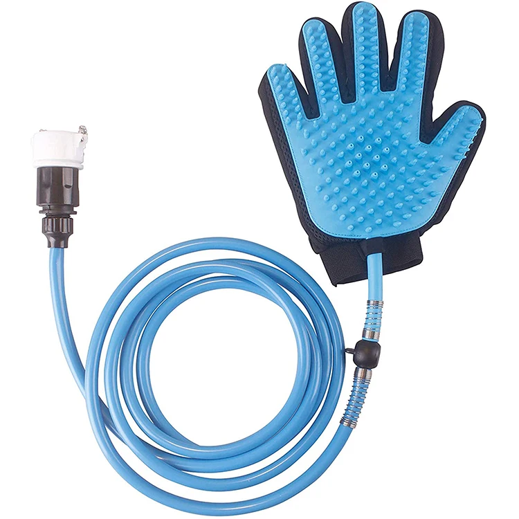 
Pet Washing Grooming Tools Dog Cat Massage Shower Sprayer Hair Remover Brush Glove,silicone Pet Bath Grooming Glove 