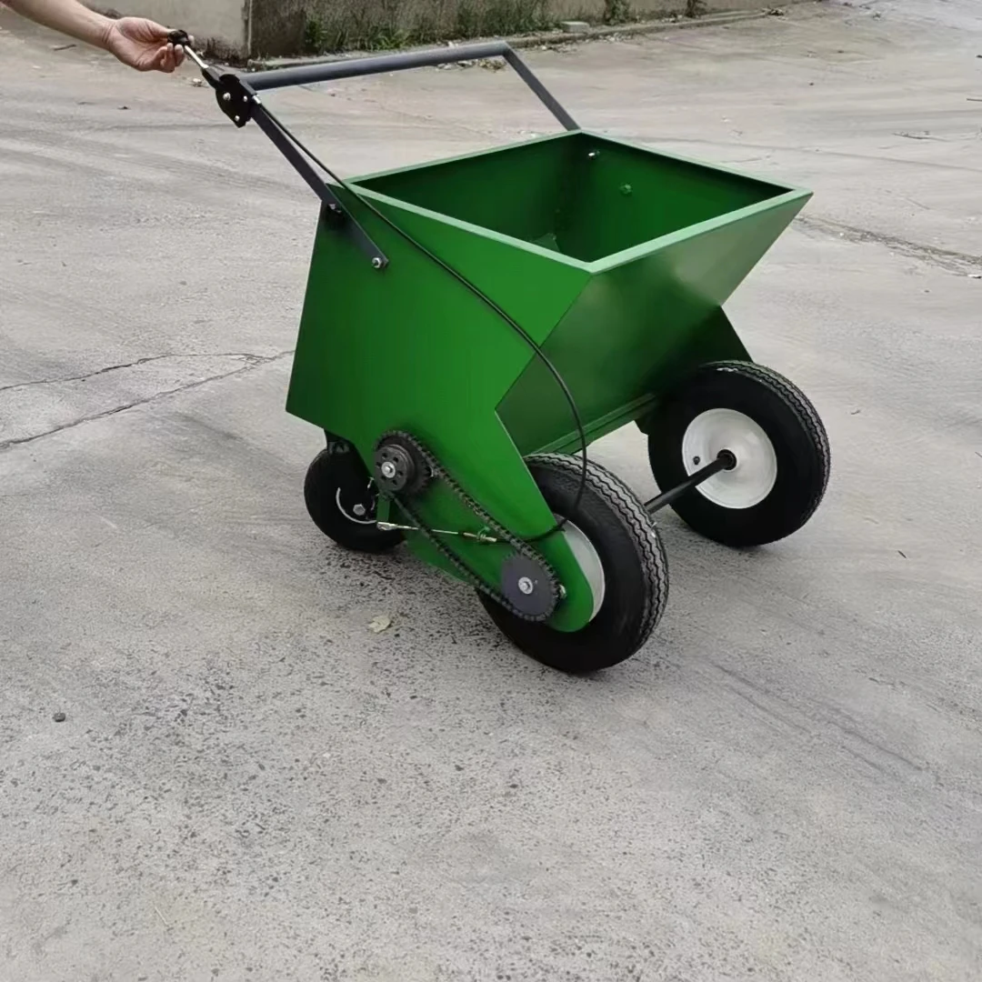 Sand dropping artificial grass installation equipment tools infill machine sand and rubber filling spreader