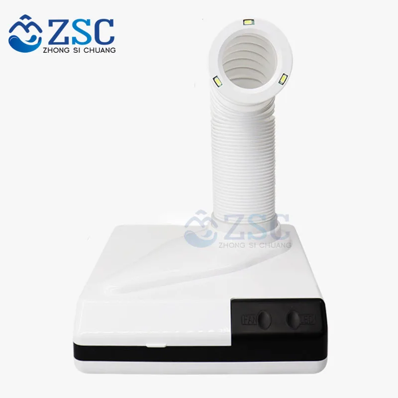 Vacuum Cleaner dental lab Equipment dust extractor for lab 60W Dust Collector Extractor Portable Desktop Vacuum Led Dental Lab