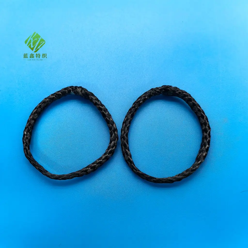 Durable Cord UHMWPE Rope With Loop for Sling UHMWPE Eye Splice Rope Custom Abrasion Resistant Insertion Continuous Loop Sewn