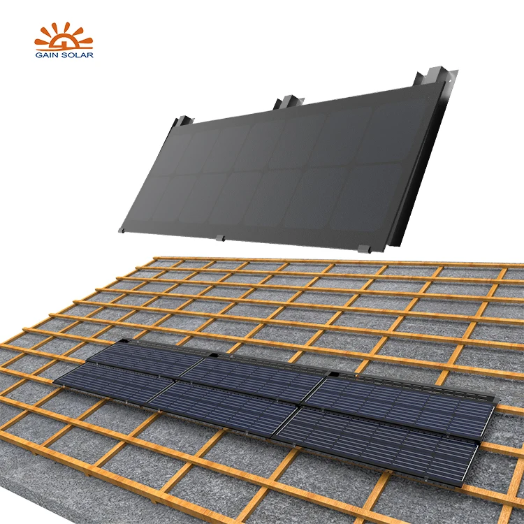 Home Use Tile Roof Solar Panel Installation On Tile Roof Tile Roof Bipv Solar Shingles