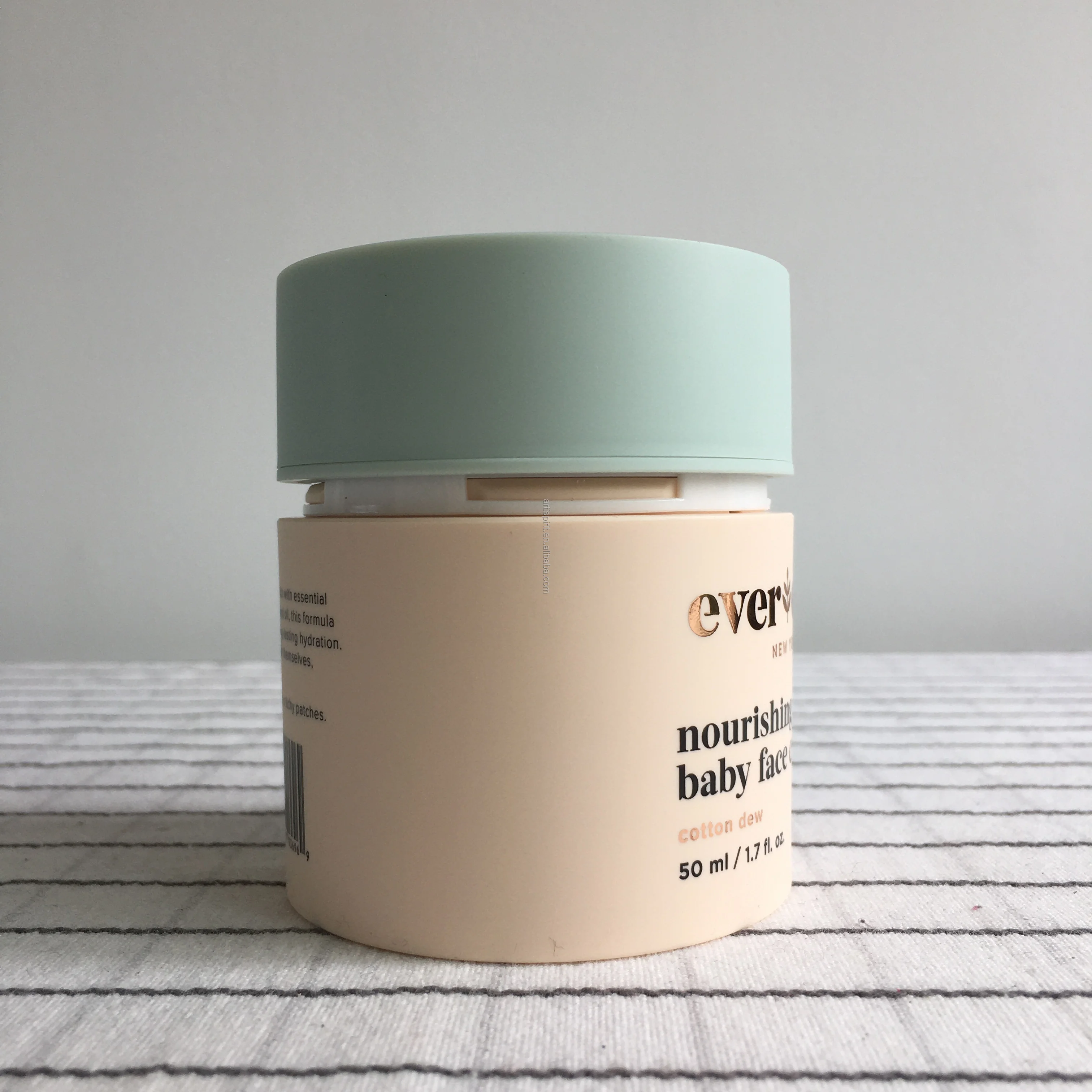Wholesale easy to press refillable PMMA acrylic PP tank cosmetic airless jar pump custom pink for cream