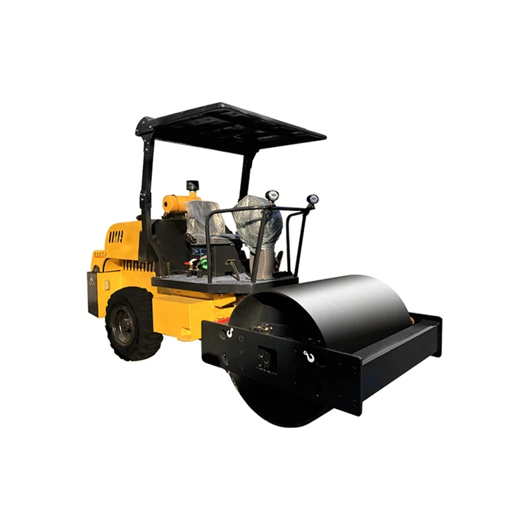 4 Ton Road Roller Drum Single Cylinder Road Roller 4 Ton Vibratory Rollers Price