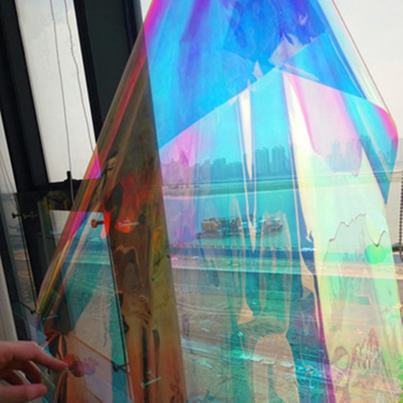 Hot sale high quality dichroic film iridescent insulfilm dazzle foil with beautiful looking