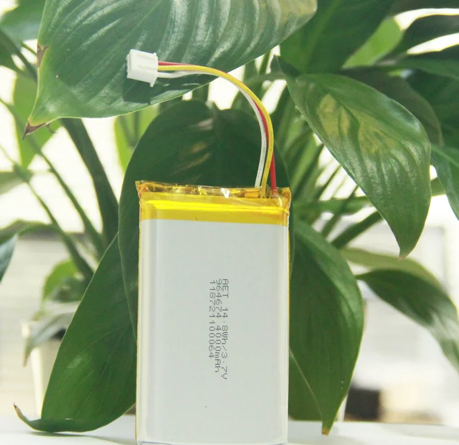 3.7V 4000mAh rechargeable Li-ion polymer battery prismatic cell Cryogenic battery Snowmobile battery