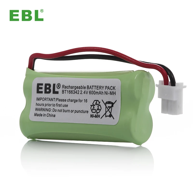 EBL Replacement Cordless Phone Battery For Home Phone BT166342