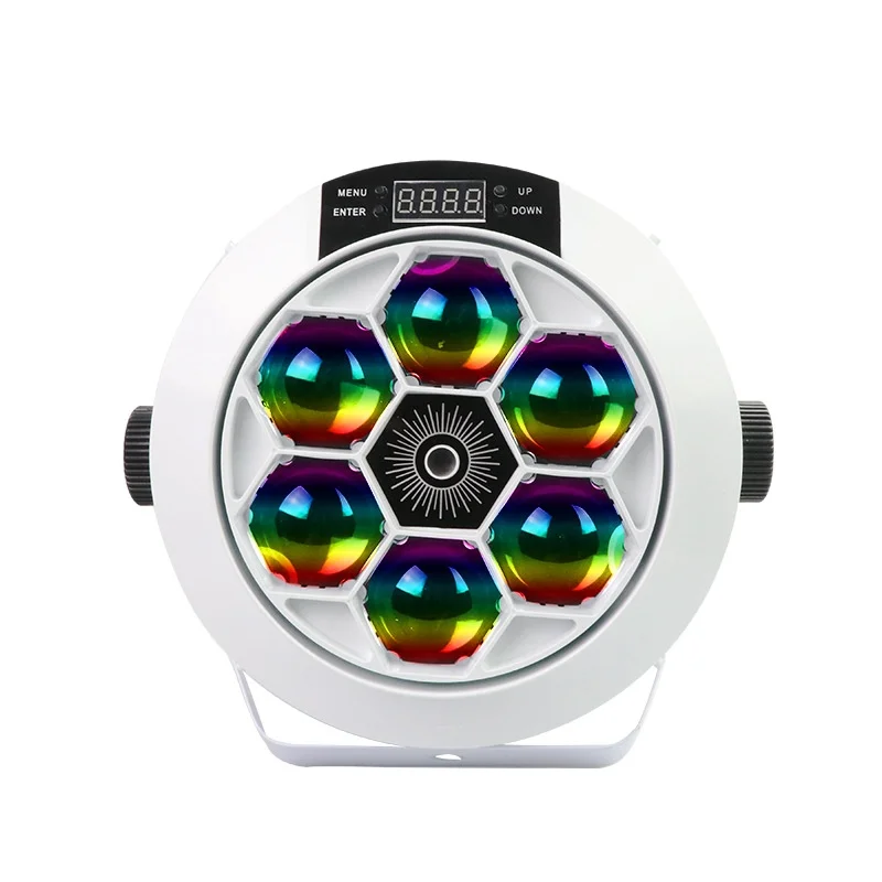 Hot sale Home Party Disco Light Led Rgbw 6 Bee Eyes Led Beam + 100mw Laser Effect Light