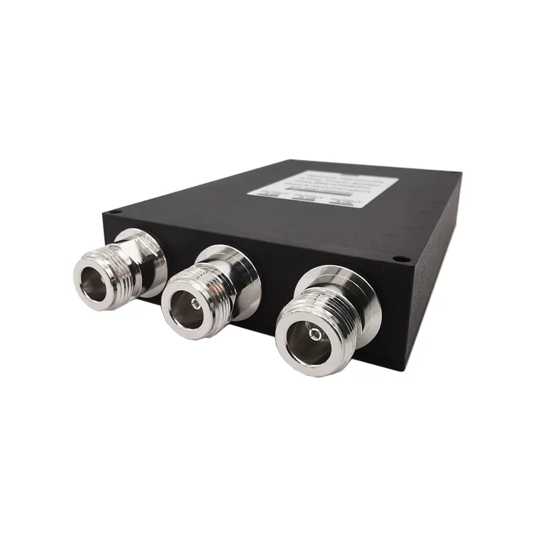 -150dBc PIM3 698-2700MHz 3WAYS Cavity Style RF Power DIVIDE Splitter with N Female Connector